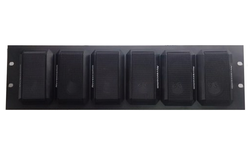 3U With 6 NovexComm Speakers